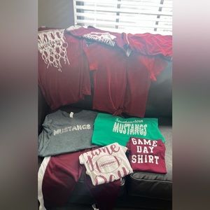 Southeastern Lot of M/L Shirts one pair of joggers